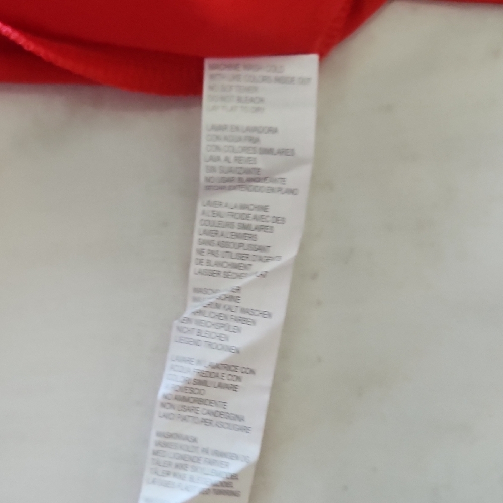 Fabletics Red Boxy Relaxed Tank Top - Picture 5 of 6